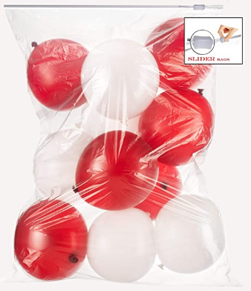 18"x24" Zip & Lock Bags With Slider Closure