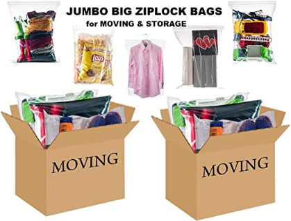Large Roaster Food Storage Ziplock Bag, 5 Gallon Zip & Lock Strong