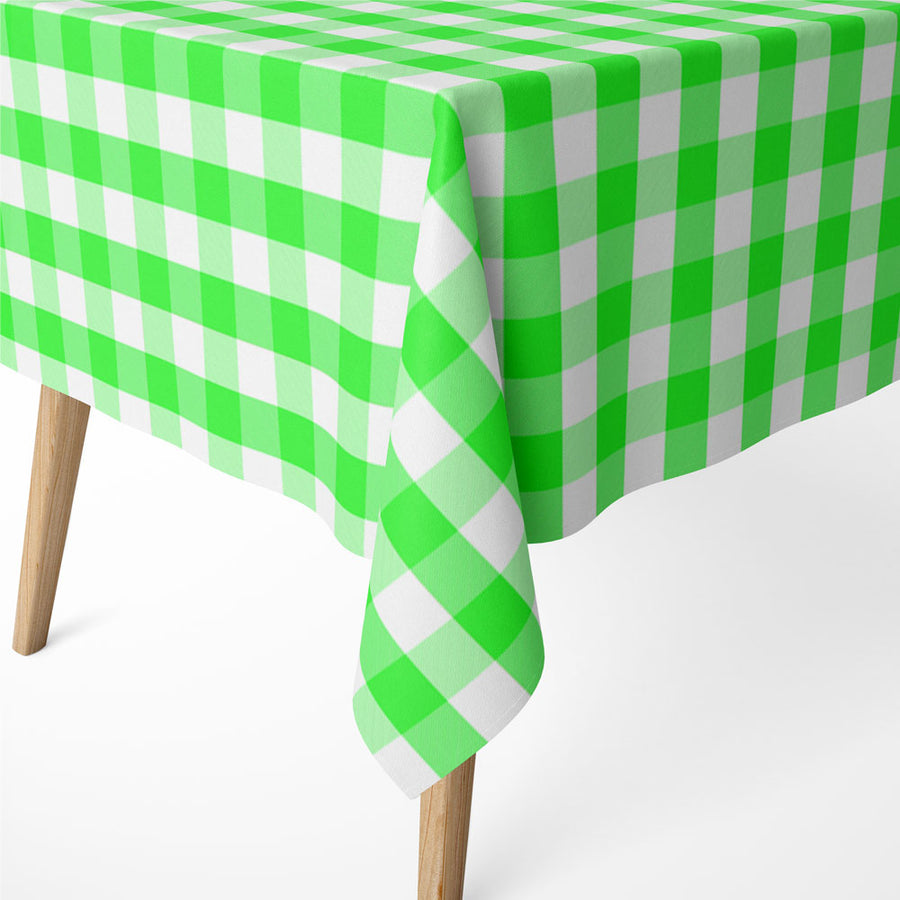 Polka Dot Plastic Tablecloth Roll - Durable Plastic Table Cover Roll | Indoor/Outdoor | 52 inch x 100 Feet | Water Resistant Tablecover | Disposable